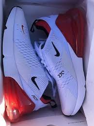 Nike Air Max 270 White University Red Black Chicago Mens Trainers Bv2523 100 Ebay Nike Air Max Mens Trainers Air Max 270