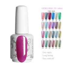 Oem Private Label Gelish Uv Glitter Gel Nail Polish Fashionable Colors Nail Arts Supplier