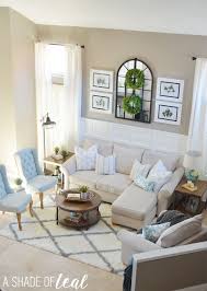 Windows that leak enough sunlight, charming rustic curtains, covering only part of the window surfaces with typical prominent motifs and colors will. Paint Colors Used In My Modern Rustic Home