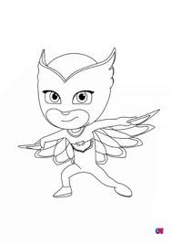Dessin & coloriage de pyjamasques en ligne, gratuit à imprimer pour colorier pyjamasques avec les enfants et adultes. Coloriage Pyjamasques A Imprimer Bibou