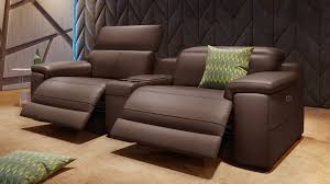 Leder Kinositze Sora Heimkino Sofa Sofanella Ledersofa Relaxliege Bequemes Schlafsofa