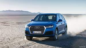 58 audi q7 hd wallpapers and background images. 2016 Audi Q7 Ara Blue Crystal Effect Front Hd Wallpaper 1 1920x1080