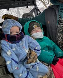 Briellas first time in the snow 🥰❤️