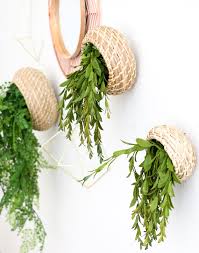 Wall planters are so trendy because they make use of space that is otherwise empty to create a green corner in a room. Stylish Wall Planters You Can Buy Or Make Yourself