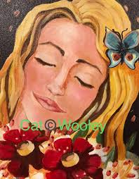 No NFT💥 Hi all! I just wanted to introduce myself and share a photo that I  took “Tender night” Acrylic