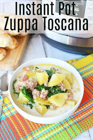 This Pressure Cooker Zuppa Tuscana Recipe Is Similar To Your Favorite Soup At Olive Garden But Coo Best Instant Pot Recipe Pot Recipes Instant Pot Soup Recipes