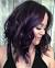 Plum Dark Purple Hair