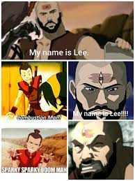 Maybe you would like to learn more about one of these? Sparky Sparky Boom Man Probably Had A Totally Normal Name But Then Everything Changed When The Sokka Nation Attacked Thelastairbender