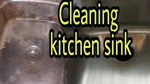 to clean stainless steel kitchen sink