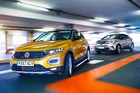 Modelo deverá ser mostrado em versão de produção durante o salão de genebra, em toyota chr 2018 price info, design review | the vehicles autos. Vw T Roc Vs Mini Countryman Vs Toyota C Hr Triple Test Review Car Magazine