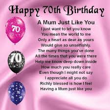 You've given of yourself to so many people and mom birthday mother birthday. Birthday Cake Happy 70th Birthday Mom