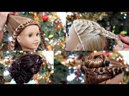 Know this hairstyle, i think you most of you do. American Girl Doll Holiday Hairstyles 2017 Youtube