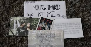 Open When You Re Mad At Me Open When Open When Letters Babe Gift