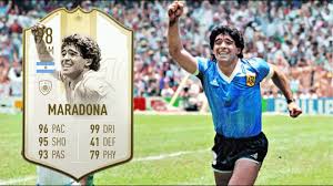 High quality maradona fifa 21 gifts and merchandise. Fifa 19 Maradona 98 Prime Icon Moment Review Youtube