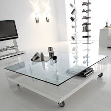 Side Tables Parsifal Cattelan Italia Glass Coffee Table Decor Glass Table Living Room Coffee Table With Wheels