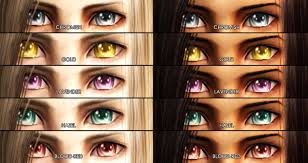 Characters anime voiced by members details left details right tags genre quotes relations. Mod The Sims Unnaturally Coloured Anime Ish Eyes Edited