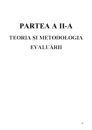 Modul de pregatire a profesorilor. Doc Teoria Si Metodologia Evaluarii Alexandru George Costin Academia Edu