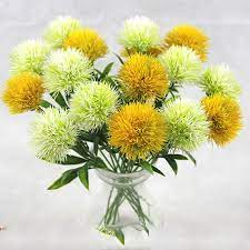 Dandelion Plastic Artificial Simulation Flower Home Bridal Wedding Silk Decor Uk Home Decor Home Garden
