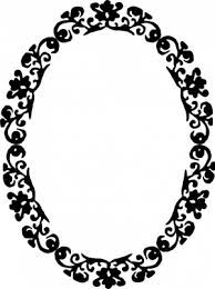 Flower Pattern Decorated Border Vector Image Clip Art Borders Clip Art Vintage Free Clip Art