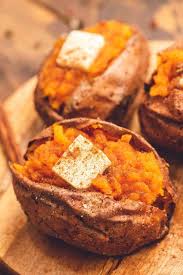 You can add crushed mint for a classic sweet drink flavor or a little crushed basil for something more sophisticated. Air Fryer Baked Sweet Potato Easy Healthy Julie S Eats Treats