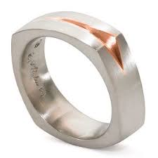 Alishan Square Rings Rings For Men Contemporary Jewelry