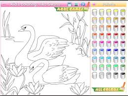 Disney pirates of the caribbean elizabeth swan. Swans Coloring Pages For Kids Swans Coloring Pages Youtube