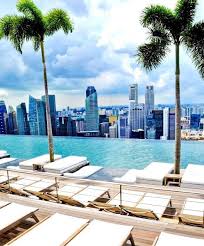 Beautiful View Of Marina Bay Sands Skypark Infinity Pool Singapore Full Dose Singapore Travel Asia Travel Visit Singapore