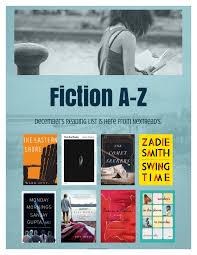 Sneak Peek Look What Coming In Our Fiction A Z Recommendation This Month Click Visit To Read All Annotations Fiction December Reading Reading