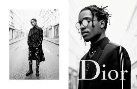 Asap rocky x guess medium long sleeve rare. Dior Homme Summer 17 Ad Campaign Feat A Ap Rocky Boy George