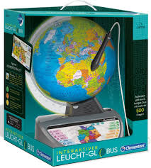 Die meisten globen bestehen aus kunststoff und sind mit der weltkarte bedruckt, wodurch sie ihren zweck erfüllen und beim lernen und veranschaulichen geografischer positionen helfen. Clementoni Globus Galileo Interaktiver Leucht Globus Made In Europe Online Kaufen Otto