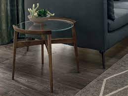 Traditionally, your coffee table should be 12 to 18 inches away from your sofa—any more or less than that will feel uncomfortably close or far. Tomasella Bloom Round Coffee Table Rectangular Square With Wooden Structure And Glass Top 4 Sizes Vieffetrade