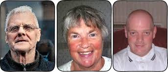 My late husband John with neighbours John gavin and Peter mcnamra