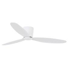 This fan is ideal for any room in your house. 3 Blades Flush Mount Ceiling Fans Lighting The Home Depot