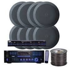 Pyle 6 Room In Ceiling Speaker System Ceiling Speakers Home Speakers Home Theater Speakers