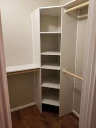 Pin By Katelyn Trapp On Things To Buy Closet Renovation Corner Closet Bedroom Closet Design