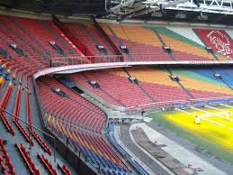 Built from 1993 to 1996 at a cost equivalent to €140 million, it is the largest stadium in the country. Ajax Arena Plattegrond