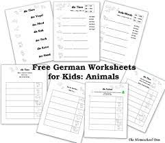 Free German Worksheets For Kids Learn German Learning Worksheets French Worksheets