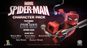The set itself includes another quinjet, the airport traffic control tower, and a luggage cart. Lego Marvel S Avengers Video Game Spider Man Character Pack Trailer