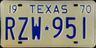 When buying vehicles from dealers, you are expected to get new plates right after getting a new title. Texas