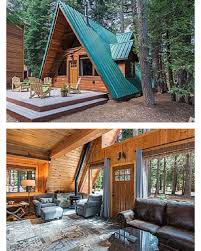 5 653 Likes 64 Comments Book Of Cabins Bookofcabins On Instagram Tahoma California A Frame Vacatio A Frame House Cabins And Cottages Tiny House Cabin