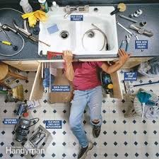 Kitchen faucet replacement job supplies cost of related materials and supplies typically required to replace kitchen faucet including: How To Replace A Kitchen Faucet Diy Family Handyman