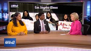 Times presidential election daybreak poll asks more than 400 people each day about their voting intentions. La Times Today Broadcast Set Design Gallery