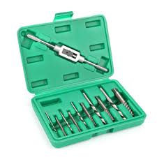 Lokuo Damaged Screw Extractor Tool Kit Set Screw Remover Remove Broken Stripped Bolt Fastener Easy Out With Wrench