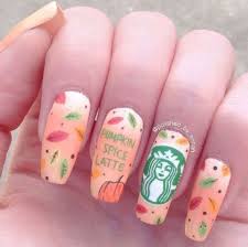 As said, if the nails have been applied properly thats only half of it. 15 Autumn Acrylic Nail Art Designs Ideas 2017 Fall Nails Fabulous Nail Art Designs