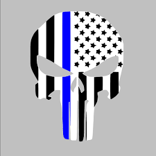 Dke also specializes in custom orders & designs. 47 Blue Line Skull Wallpaper On Wallpapersafari