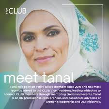 The CLUB is pleased to announce our new President: Tanal Basma! Tanal B…