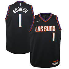 New arrival devin 1 booker jerseys. Youth Phoenix Suns Devin Booker Nike Black Swingman Jersey Jersey City Edition