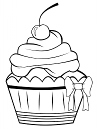 This simple cupcake coloring page depicts a cupcake with a swirled icing on top. Free Printable Cupcake Coloring Pages For Kids Cupcake Coloring Pages Coloring Pages For Kids Coloring Pages