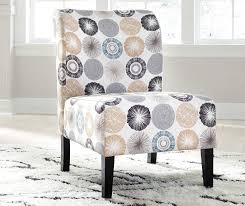 Signature Design By Ashley Triptis Charcoal Tan Starburst Armless Accent Chair Big Lots Pattern Accent Chair Accent Chairs Accent Chairs For Sale