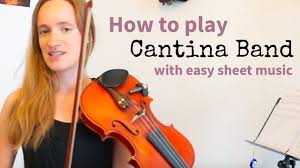 Pop, anime, gospel, classical sheet music and violin covers in pdf format for free download! How To Play Cantina Band Star Wars Violin Tutorial Youtube